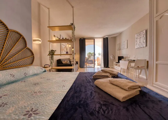 Estudio Con Terraza Y Vistas Espectaculares Ov302 Апартаменты Адехе